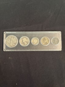 1943 United States Mint Coin Set 5"