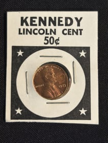 Kennedy Lincoln Cent 2"