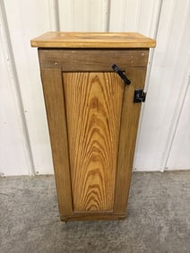 Pine Cabinet With Tin Back 11"X14"X36"