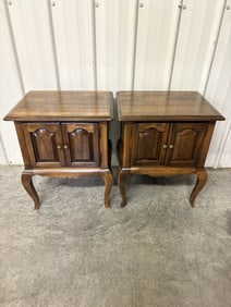 Pair Of Vintage End Tables 16"X20"X24"
