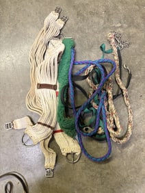 Collection Of Horse Tack-Lead Ropes 30"