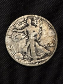 1923 Walking Liberty Half Dollar (90% Silver) 1.2"