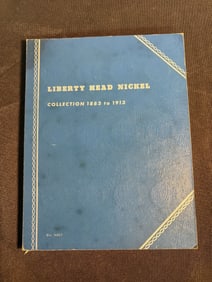 Liberty Head Nickel Collection 1883 - 1913 (Not Complete) 6"X8"