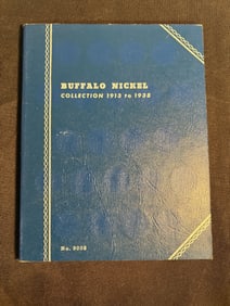 Buffalo Nickel Collection 1913-1938 (Not Complete) 6"X8"