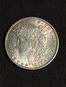 1885-O Morgan Silver Dollar (90% Silver) 1.5"