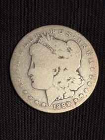 1889-O Morgan Silver Dollar (90% Silver) 1.5"