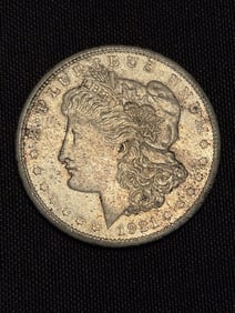 1921-S Morgan Silver Dollar (90% Silver) 1.5"