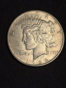 1926-D Peace Dollar (90% Silver) 1.5"