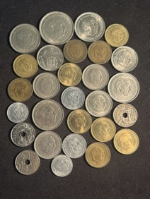Collection Of Currency From Spain 1"