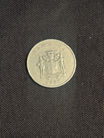 Jamaican 10 Cent Coin 1977 1"