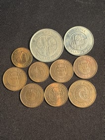Collection Of Currency From Iceland 1"