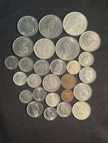 Collection Of Swiss Franc Coins 1"