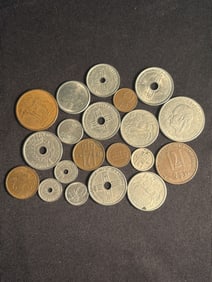 Collection Of Currency From Norway 1"