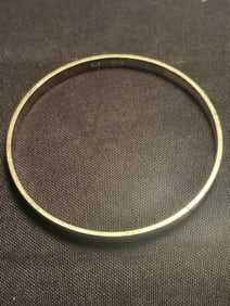 .925 Sterling Silver Taxco Bracelet (3" Diameter)