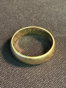 14K Yellow Gold Band (Size 8.5) (App. 1")