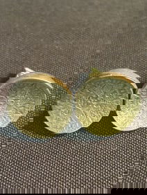 Vintage Sterling - Alpaca Cufflinks (App. 1")