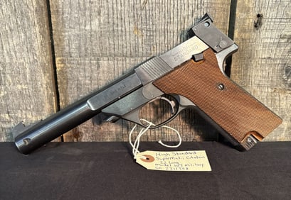 High Standard Super Matic Citation .22Long Model 107 Military S/N:2311508 10"