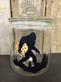 Sasquatch Cookie Jar 6"X10"