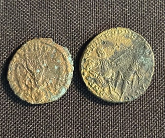 Antique - Ancient Roman Currency Coins 1"