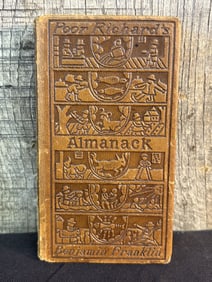 Antique 1890's Poor Richards Almanac 5"