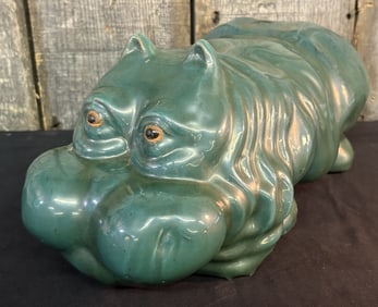 Large Hippo Cast 8"X13"X7"