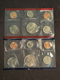 1985-P And 1985-D Proof Sets 6"