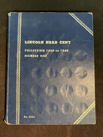 Lincoln Head Cent Collection 1909-1940 (Not Complete) (6"X7")