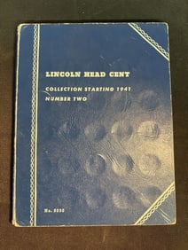 Lincoln Head Cent Collection 1941- (Appears Complete) (6"X7")