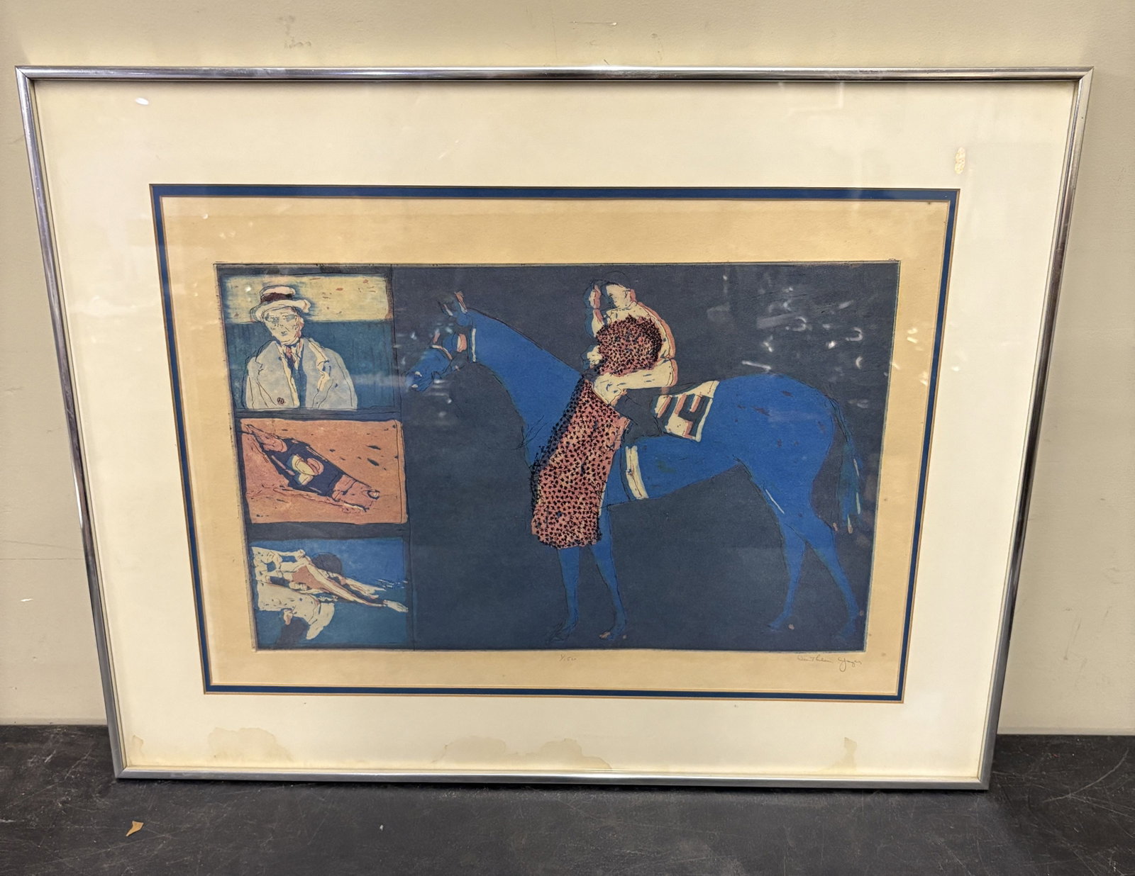 Derby Style Print by Cathleen Yager (or Younger) - 20.5"x26.5": Derby Style Print by Cathleen Yager (or Younger) - 20.5"x26.5"