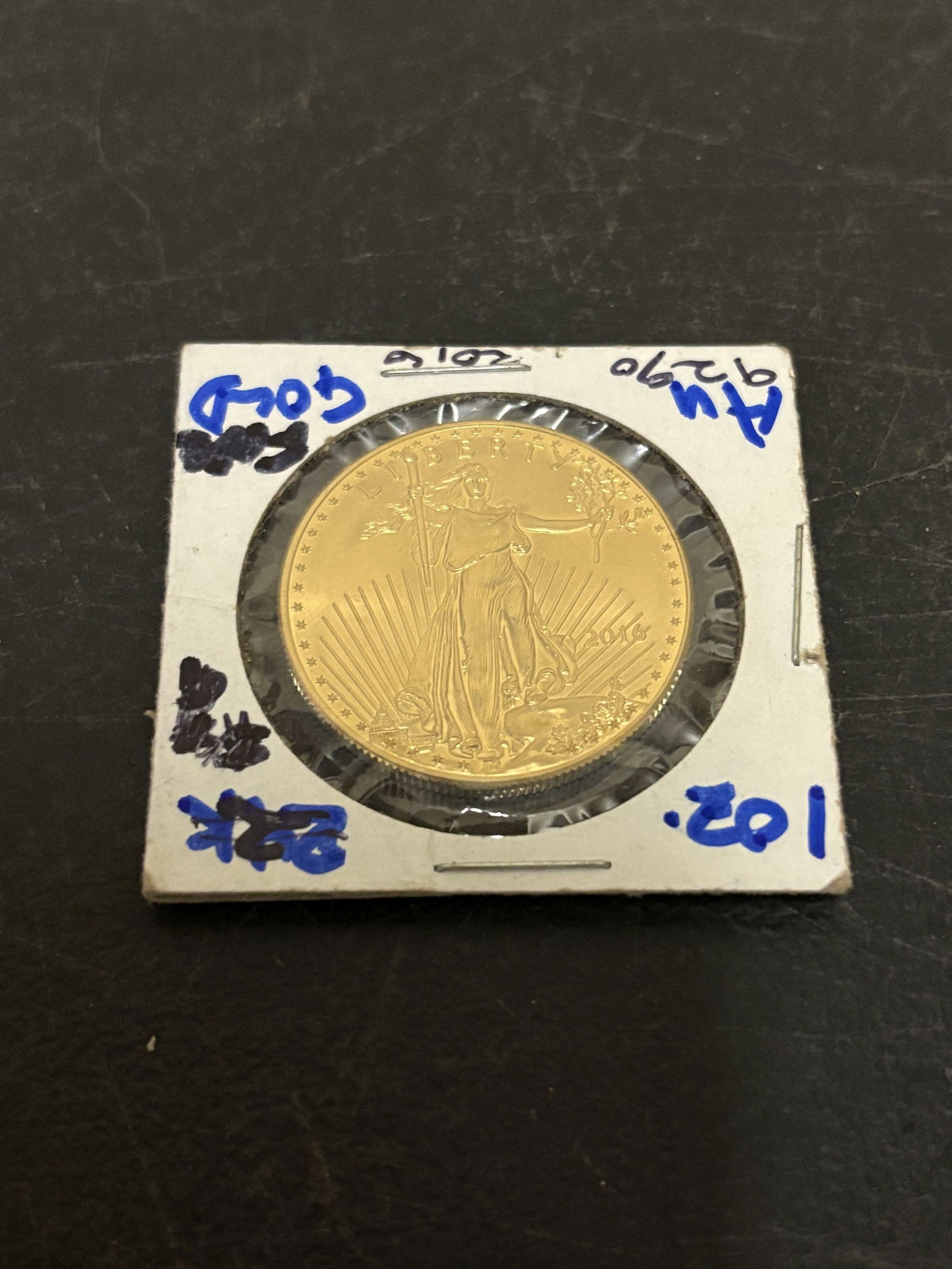 2016 American Gold Eagle coin - 2", 38g (1 of 5)