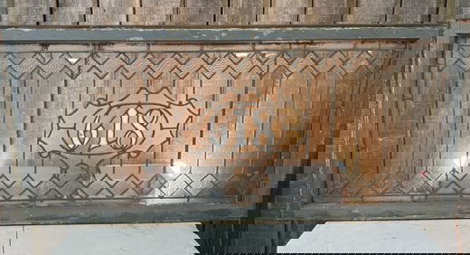 An Original, Salvaged, likely late 19th or early 20th century, American Victorian or Craftsman Style