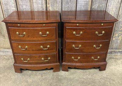 Pair Of Pennsylvania House Cherry Night Stands 16"X24"X29"