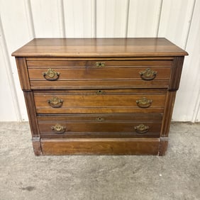 Eastlake Victorian Style Chest Of Drawers 17"X38"X30"