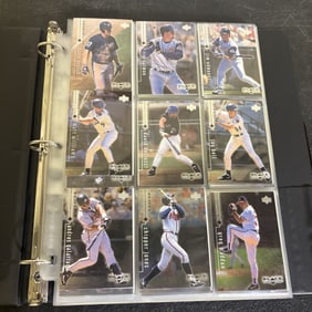 Binder Of Assorted Collectible Baseball Cards 11"