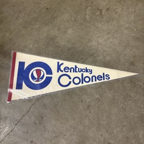 Vintage Kentucky Colonels Pennant 12"X32"