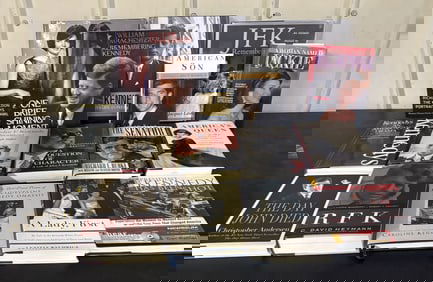 Large Collection Of Literature About John F. Kennedy (Largest 12"X12")