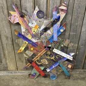 Justin Coopersmith Fine Art Sculpture 41"X56"X6"