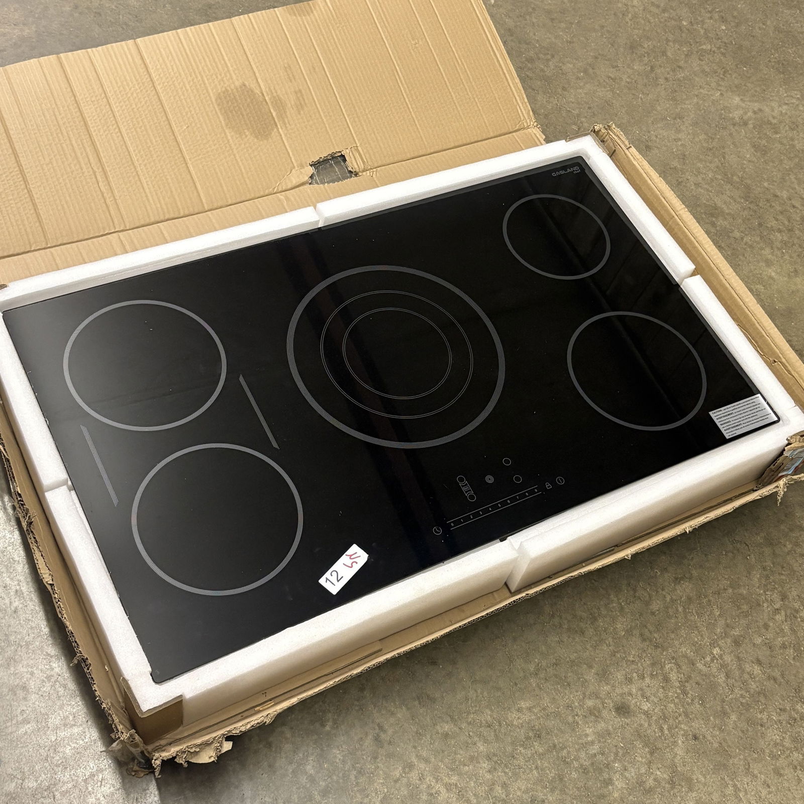Gasland Electric Ceramic Glass Cooktop - New With Box 23"X37": Gasland Electric Ceramic Glass Cooktop - New With Box 23"X37"
