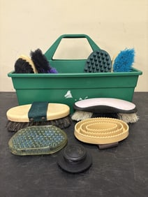 Lot Of Horse Grooming Tools - Combs 11"X17"