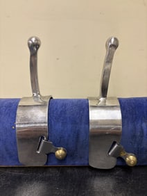 Stainless Steel Horse Spurs With Ball Ends 6"