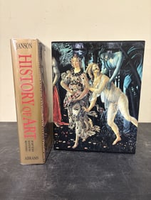 "History of Art" textbook by Janson, published by Abrams - 9.5"x12'