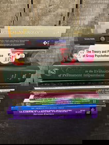 Lot Of Medical And Psychiatry Textbooks 11.5"