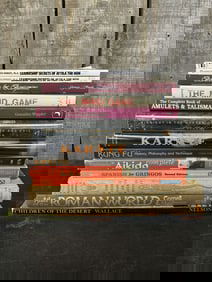 Lot Of Assorted Historical, Karate, Kung Fu And Philosophy Books 13"