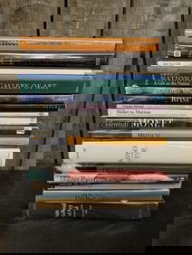 Lot Of Assorted Books Featuring Various Artists And Museums 12"