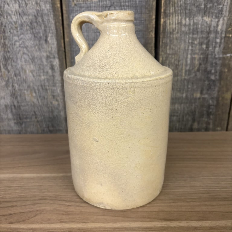 Stoneware Pottery Jug 5"X10" (1 of 4)