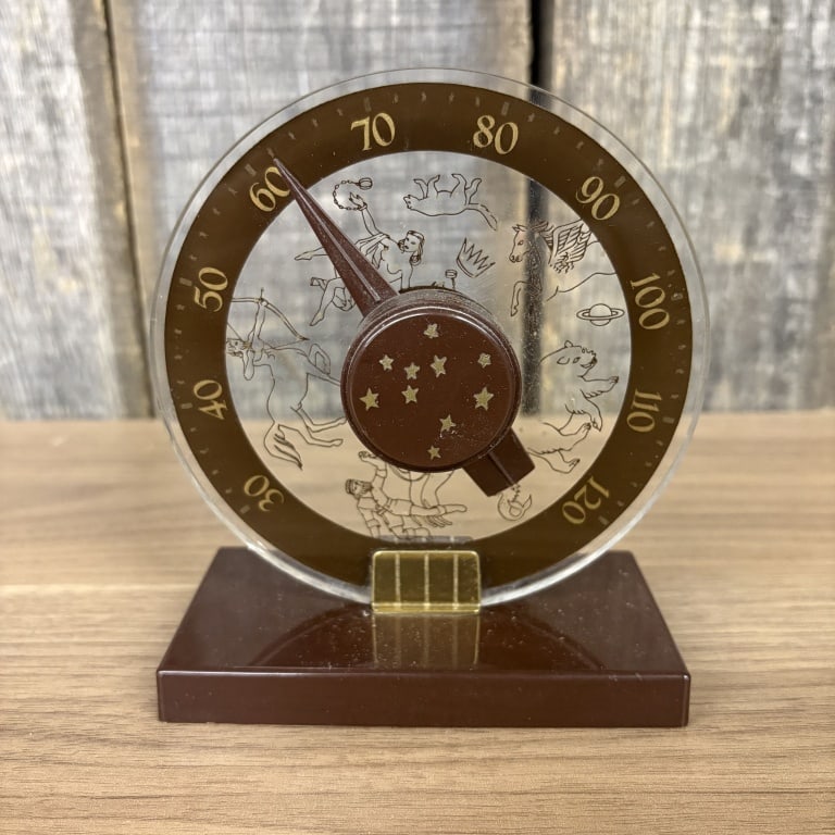 Vintage Zodiac Sign Desktop Thermometer 5"X6" (1 of 3)