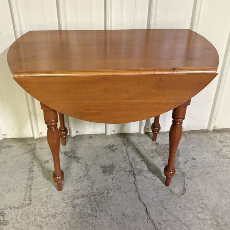 Cherry Drop Leaf Side Table 17"X36"X28" (1 of 4)