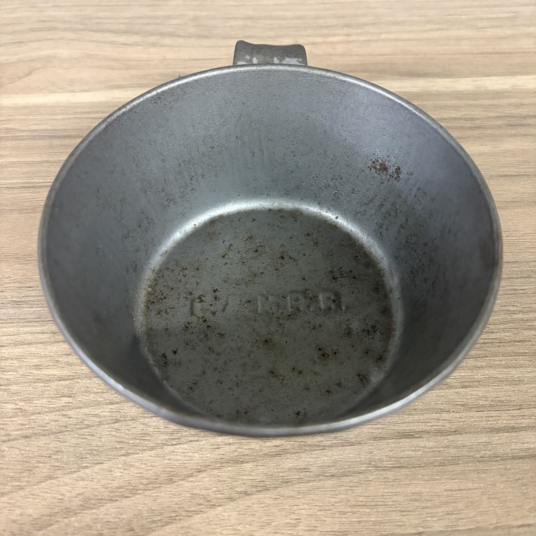 Vintage L&N Railroad Cast Aluminum Coffee Cup, frequently referred to as a "Sierra cup" - (1 of 4)