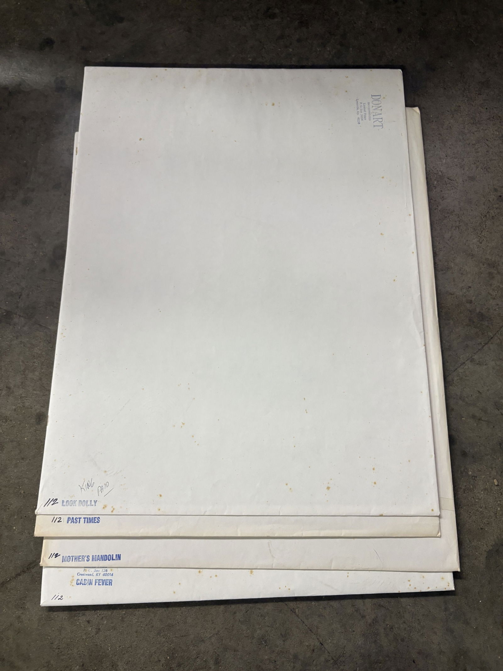 Lot Of 4 Don Ensor Prints - Including Look Dolly, Past Times, Mother's Mandolin And Cabin Fever 24" (1 of 2)