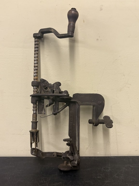 Antique Cast Iron Apple Peeler - Advance Model 12" (1 of 4)